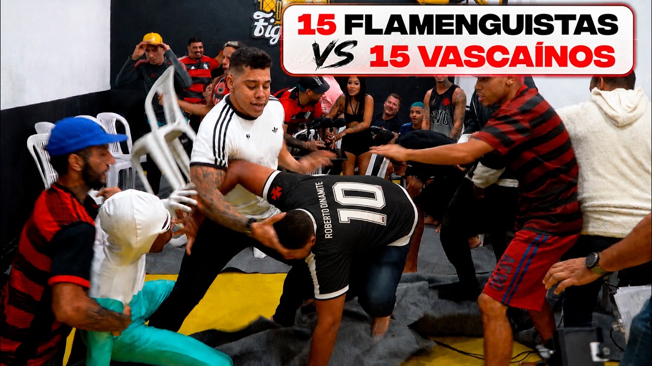 15 FLAMENGUISTAS X 15 VASCAÍNOS I Debate ou Nocaute com Gabriel Monteiro