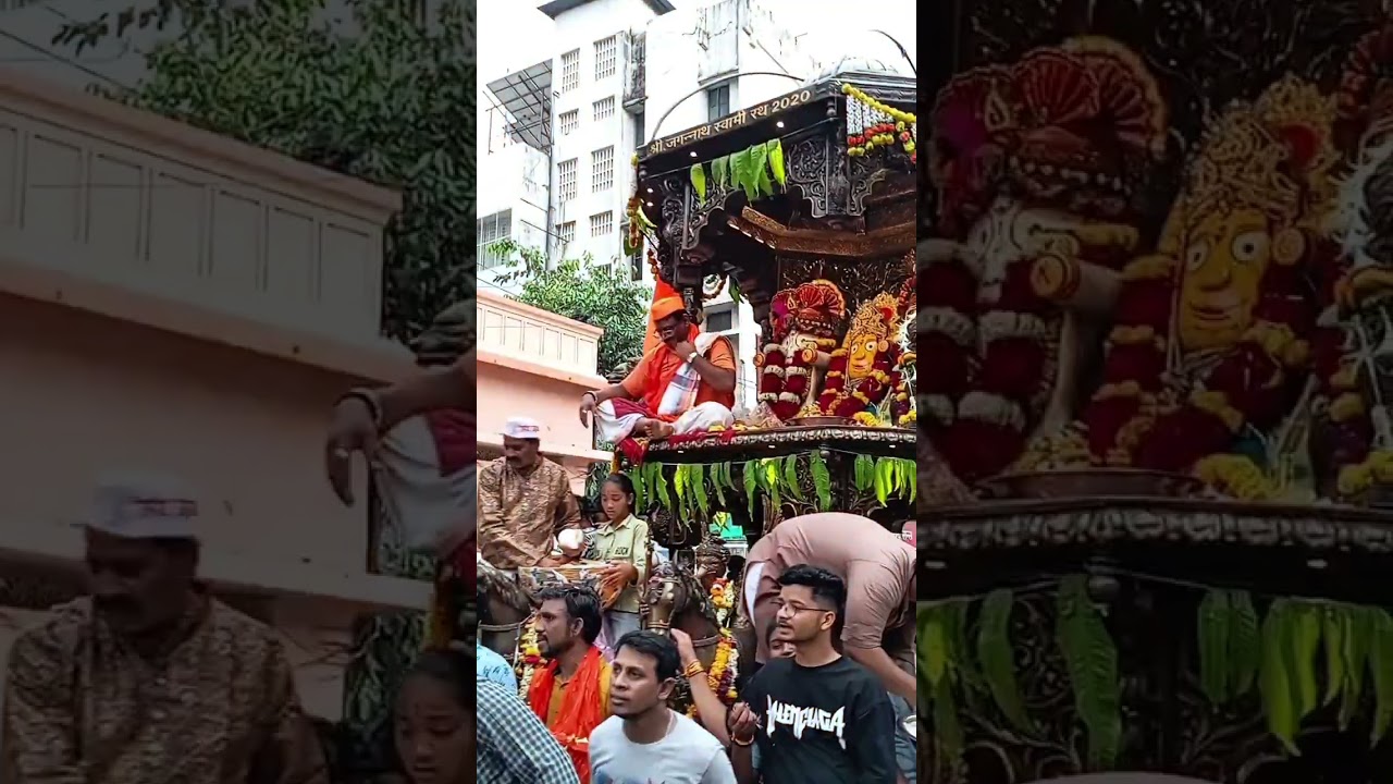 🚩🚩Jai shree jagannath 🚩🚩⭕❗⭕ shree jagannath swami mandir ghas bajar nagpur 📍