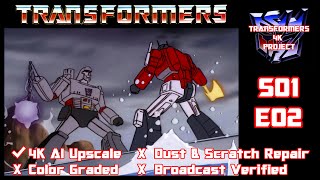 Transformers G1: More Than Meets the Eye Part 2  S01 | E02 - 4K - TF 4K Project