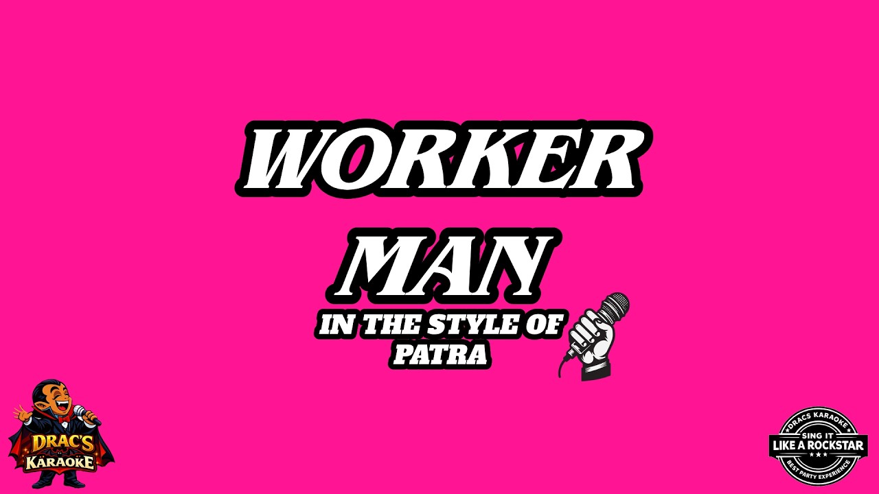 Patra - Worker Man I Dancehall Karaoke I Dracs Caribbean Karaoke Version