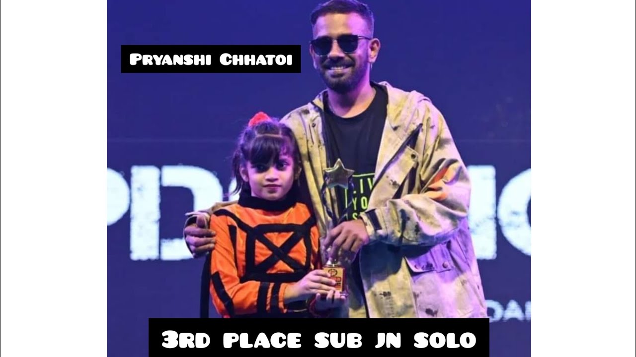 Pryanshi Chhatoi 3rd Place           PDS NIGHT DANCE CHAMPIONSHIP SEASON 2 2022