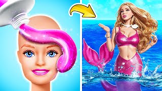 Trying Viral MAKEOVER HACKS Hacks to Fight an Evil Mermaid