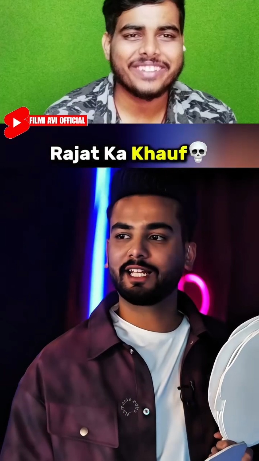 Elvish Yadav Ne Rajat Dalal ke Naam Se Karanveer Mehra ko Dhamkaya | Reaction Video | #shorts #remix