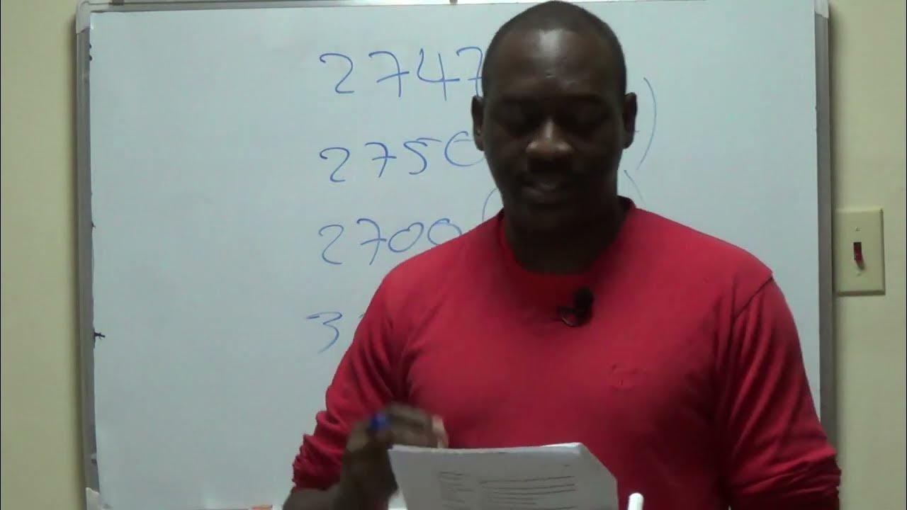 Csec maths specimen paper 01 2018 01 youtube