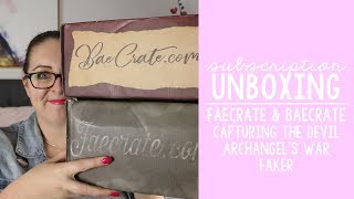 Triple Faecrate & Baecrate Unboxing | Capturing the Devil, Archangel's War & Faker