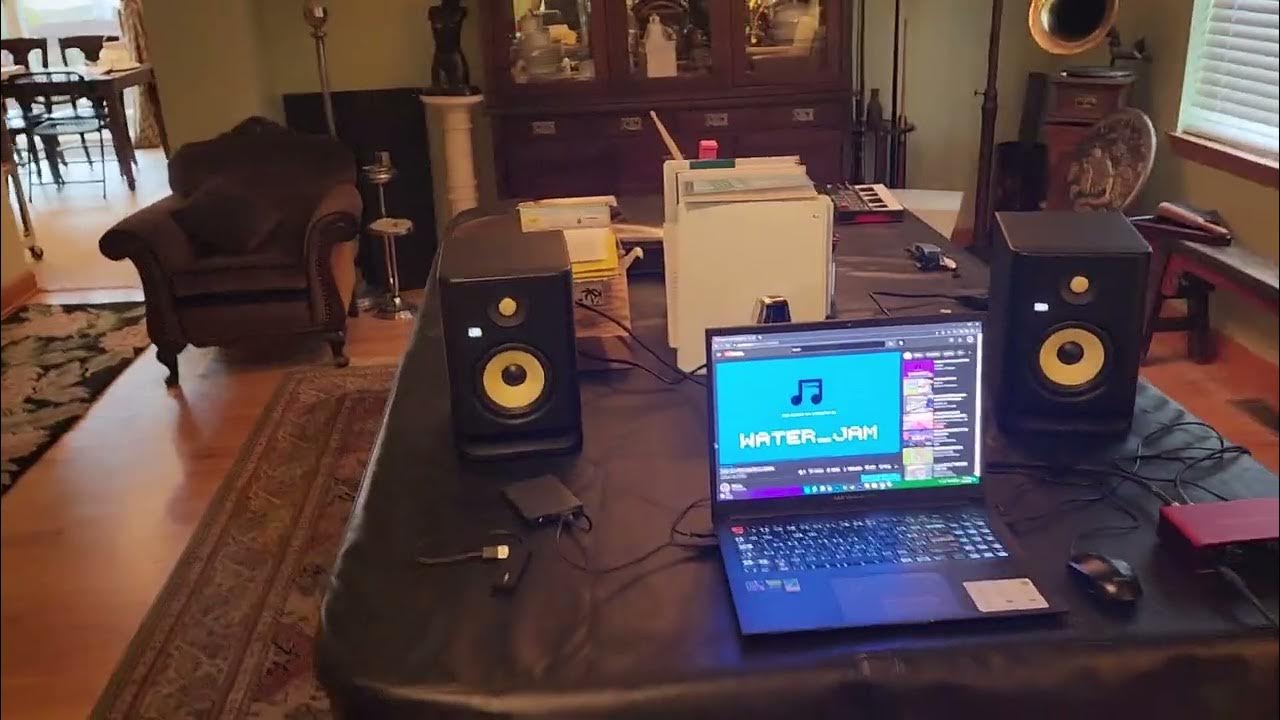 Krk Rokit 5 inch speaker review/setup sweetwatersound sweetwater