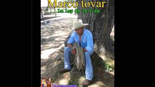 Video thumbnail of "Marco Tovar   La ley de la vida"