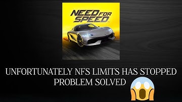 Solve "Unfortunately, NFS No Limits Has Stopped" problem || SR27SOLUTIONS