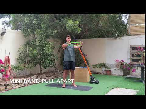 Band Pull Apart   Mini Band