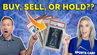 5 Sports Cards: BUY, SELL, OR HOLD??  (sell dame time??)