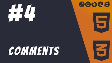 #4: Comments in HTML - HTML5 + CSS3 Frontend Web Development Tutorials