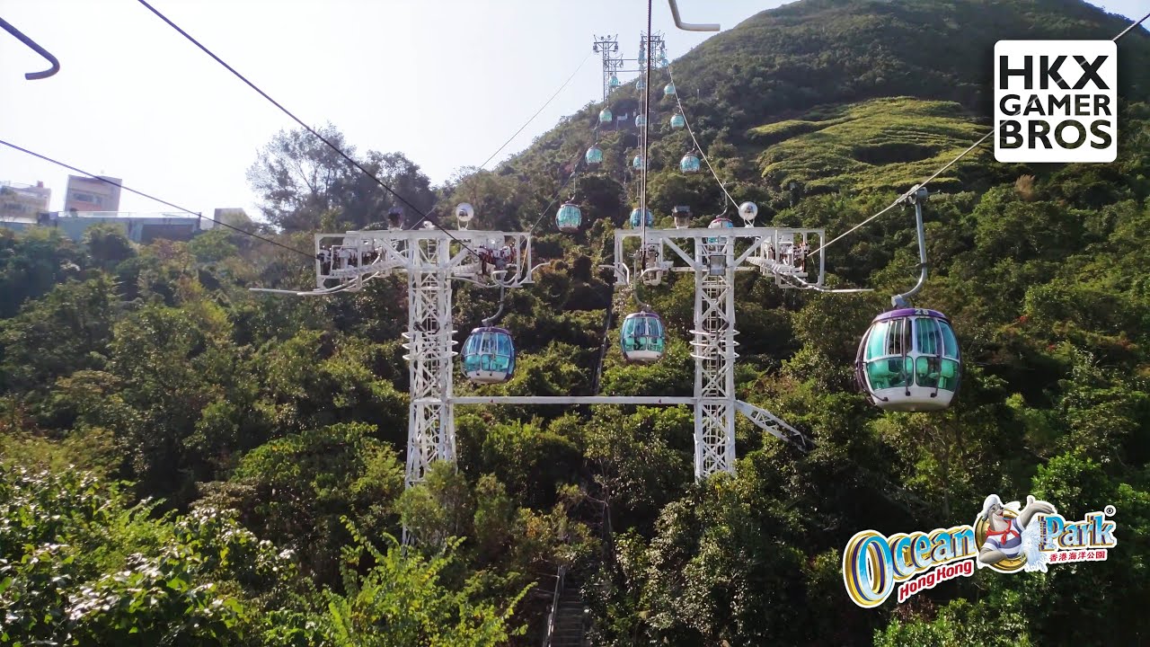 Ocean Park Cable Car Ride to the Summit YouTube