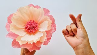 How To Make Giant Paper Flower #3 / Paper Flower / Góc nhỏ Handmade by Góc nhỏ Handmade 162,890 views 2 years ago 9 minutes, 15 seconds