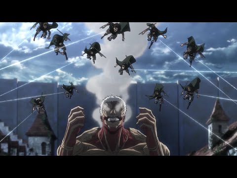 【進撃の巨人】シーズン3 第14話「雷槍」鎧の巨人vs雷槍