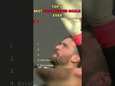 Top 5 Best Goalkeeper Goals Ever