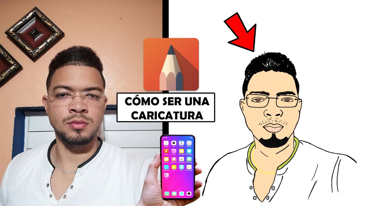 CÓMO convertir tú FOTO en CARICATURA desde Android o iOS★SIN