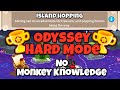 Btd6 odyssey  hard mode tutorial  no monkey knowledge island hopping