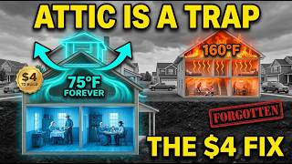 Your Attic Is Cooking Your Home — The $4 Amish Cooling Solution Everyone Forgot