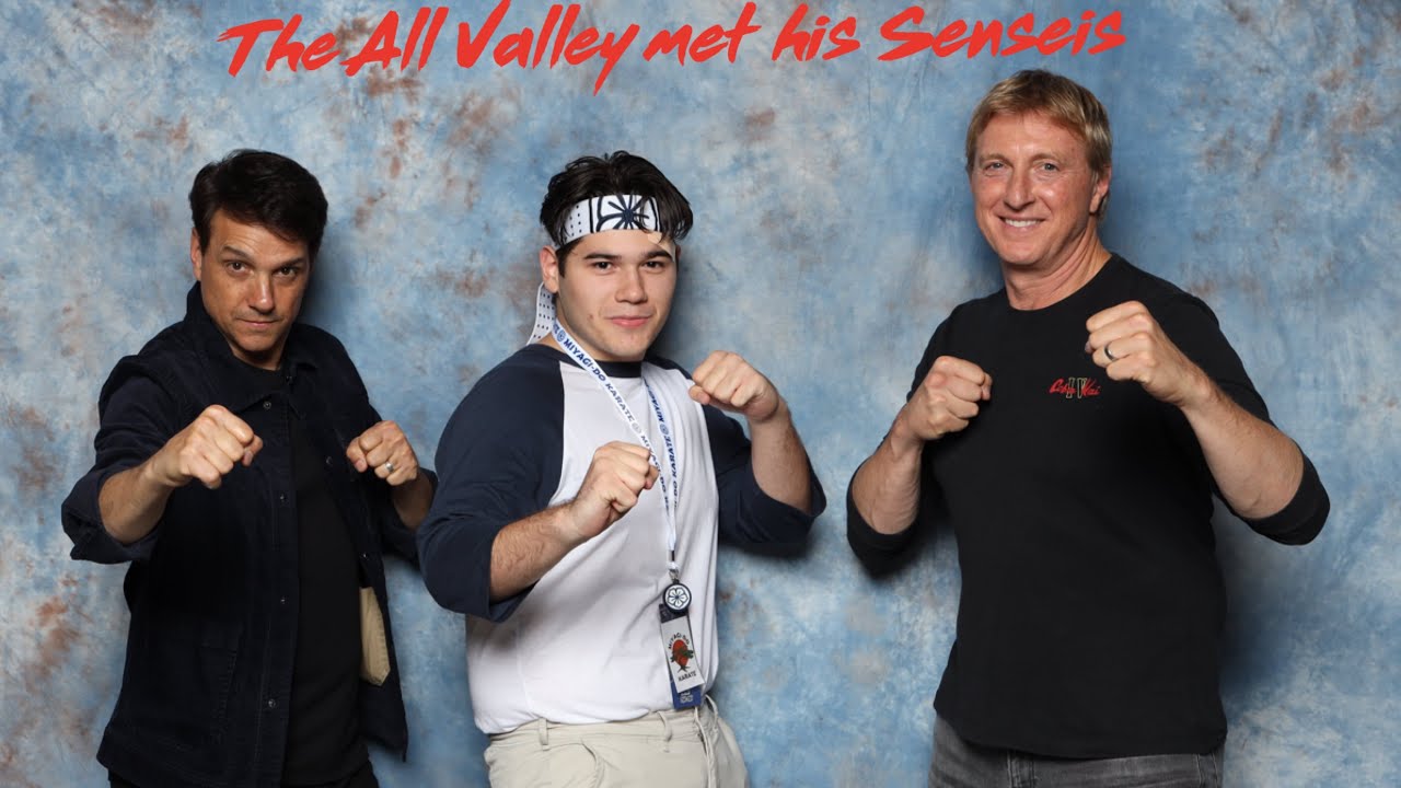 I MET RALPH MACCHIO AND WILLIAM ZABKA AT RHODE ISLAND COMIC CON 2022