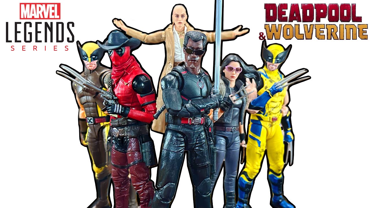 Marvel Legends Deadpool and Wolverine Wave 2 Full Wave Review