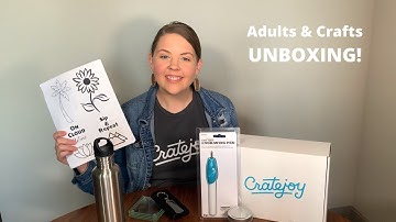 Adults & Crafts Unboxing!