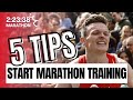 5 tips beginnen marathon training tips voor je eerste marathon