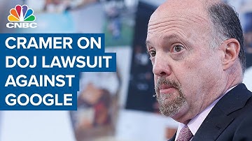 Jim Cramer: DOJ targeting Google for antitrust violation is 