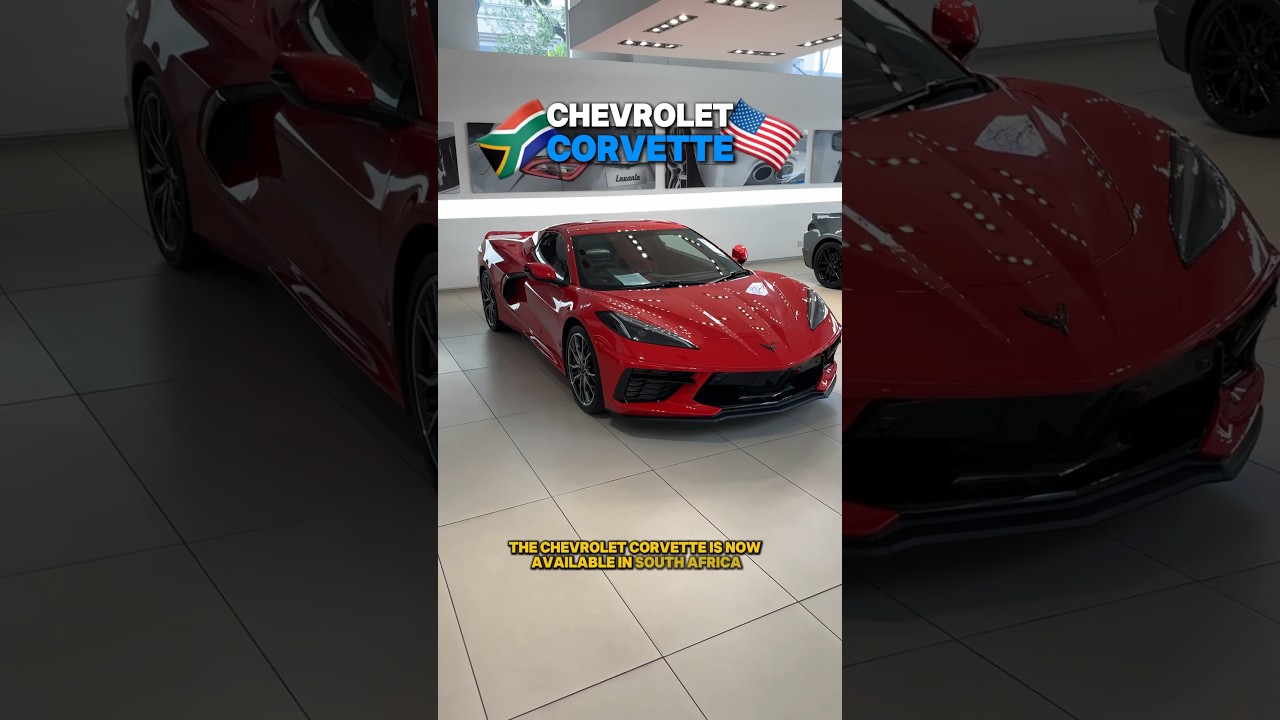 Chevy Corvette C8 now in South Africa! 🇿🇦🇺🇸