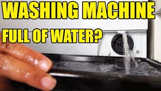 How To Drain A Washing Machine That Stopped Mid-cycle (pump Filter Method)