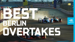 The GREATEST Overtakes From Berlin! | ABB FIA Formula E Championship