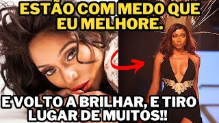 Ex Modelo Karina Silva revela Q tem sido alvo de BLOQUEI0S de PESSOAS Q não querem Q ela MELHORE.?