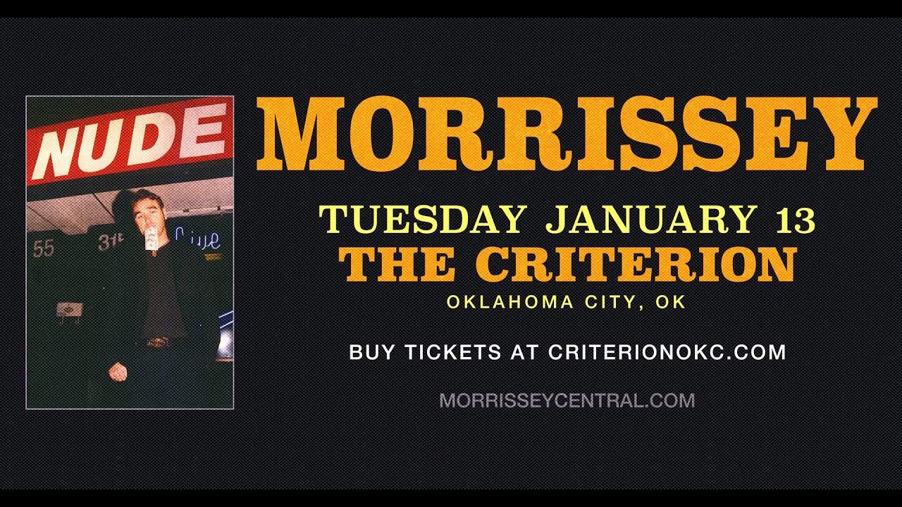 Morrissey Live At The Criterion In OKC 1 13 2026