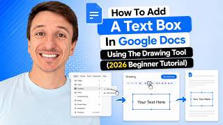 How To Add A Text Box In Google Docs Using The Drawing Tool (2026 Beginner Tutorial)