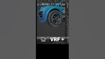 Car rigging and Animation | Porsche Macan - Kaban #flattire #car #blenderaddons  #blender