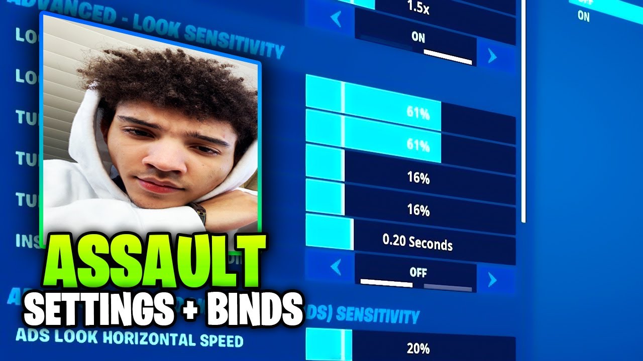 Assault Controller Settings Binds Fortnite Chapter 2 Season 3