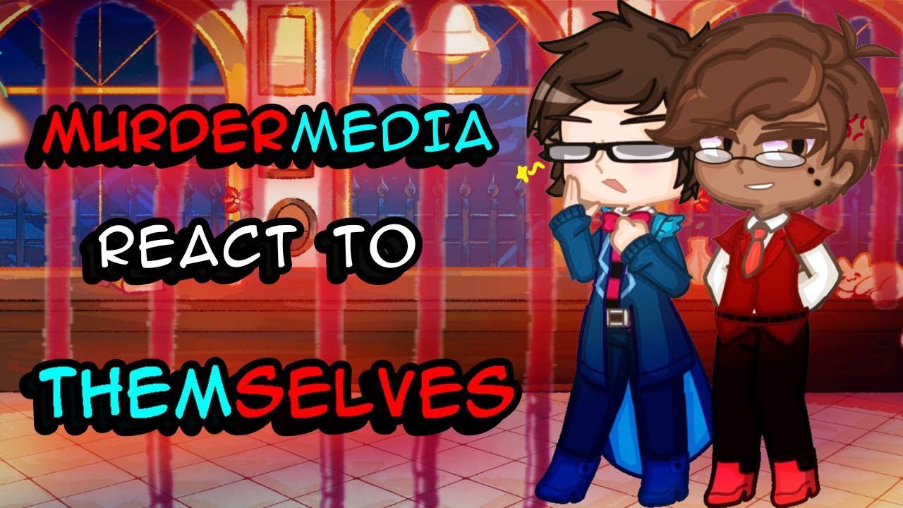 ~2X~MurderMedia react to themselves~Hazbin Hotel reaction~ENG/RUS~GL2~