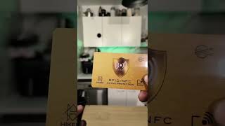 Lien en BIO ! Carte Anti RFID HIKERS : Protection Invisible et Efficace #AntiRFID #Sécurité