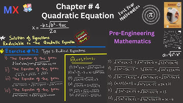 Solving Radical Equations Reducible to Quadratic Form | Type 5: Radical Equations | Part 2 #maths