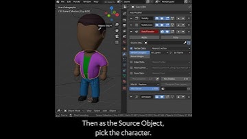 Daily Blender Secrets - Easy rigging of clothes in 30 seconds