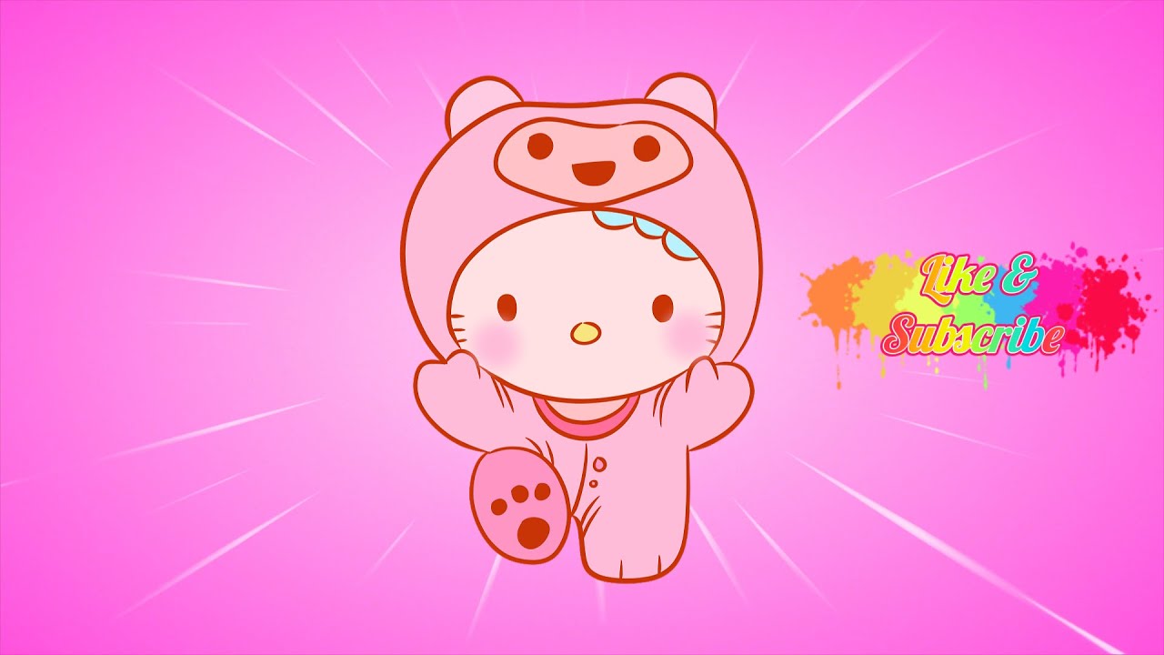 How To Color Baby Hello Kitty Bear Coloring Video drawtube28 YouTube how-to-color-baby-hello-kitty-bear-coloring-video-drawtube28-youtube