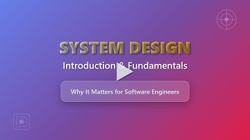 System Design for Beginners: Building Scalable Software Systems