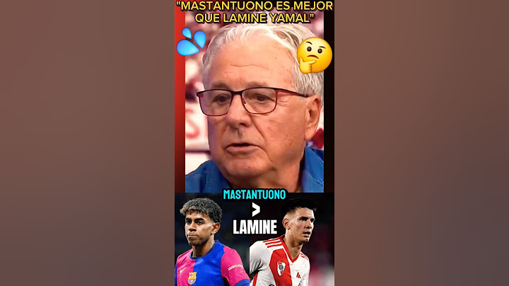 🤔"MASTANTUONO ES MEJOR QUE LAMINE YAMAL"💥 D'ALESSANDRO #realmadrid #fcbarcelona #river #elclasico