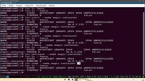 Ubuntu - LXC Container Administration