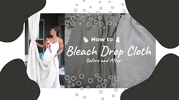 Can I bleach curtains to make them white?