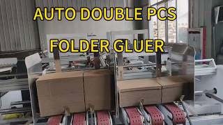 Famous Automatic double pcs sheet folder gluer Profile
