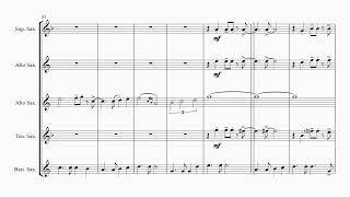 Misty - Samba - Saxophone Quartet