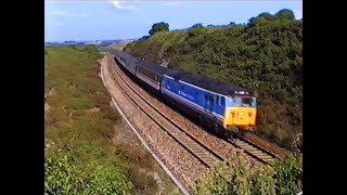 RD21704(vid).  Trains in Cornwall, 1989 - Part 4.