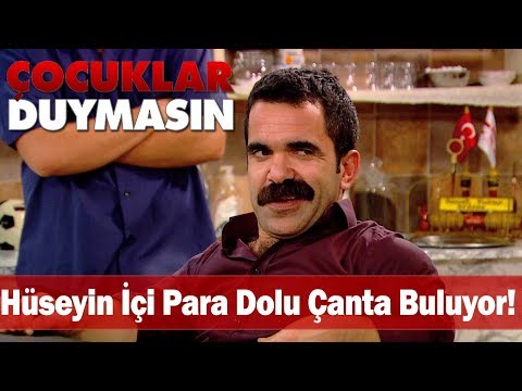 Hüseyin içi para dolu çanta buluyor! - Çocuklar Duymasın