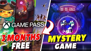 Claim XBOX Gamepass FREE For 3 Months, 4th Mystery Game & Elden Ring Update