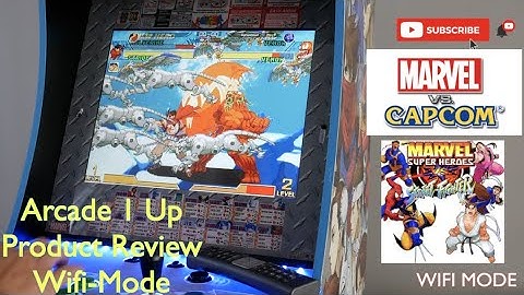 Arcade1Up - Marvel vs Capcom Arcade Cabinet Console / Product Review / WIFI MODE DEMO